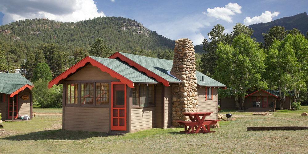Tiny Town Cabins Estes Park Buitenkant foto